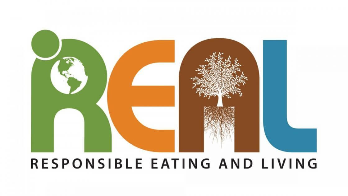 Responsible Eating and Living logo on a white background in PNG format